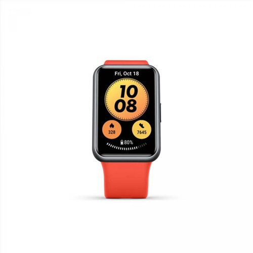 Huawei - Montre connectée Huawei Watch Fit New Rouge - Montre connectée Huawei