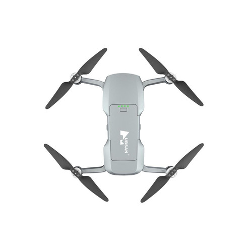 Drone connecté Drone Hubsan ACE Pro avec caméra 4K 3 axes 30fps évite les obstacles FPV 2 batterie Gris