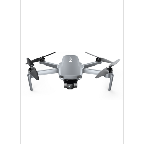 Hubsan - Drone Hubsan ZINO Mini PRO avec caméra 4K cardan 3 axes éviter les obstacles GPS FPV 128G 3 batterie Gris - Black friday drone Drone connecté