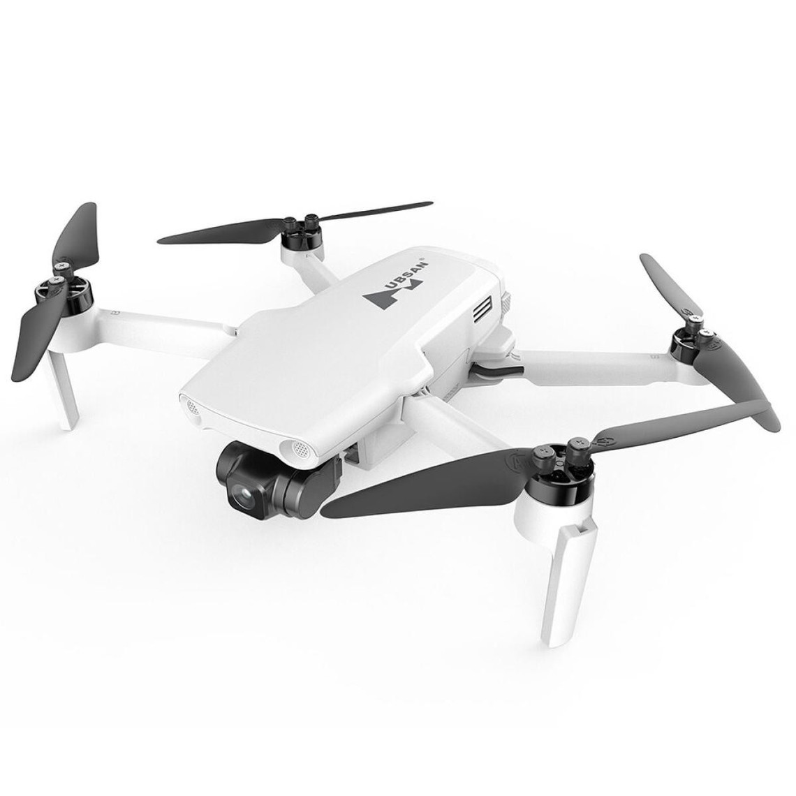 Drone connecté Hubsan Drone RC Hubsan ZINO Mini SE avec caméra 4K 30fps cardan 3 axes GPS Wifi 5G FPV 2 batterie blanc