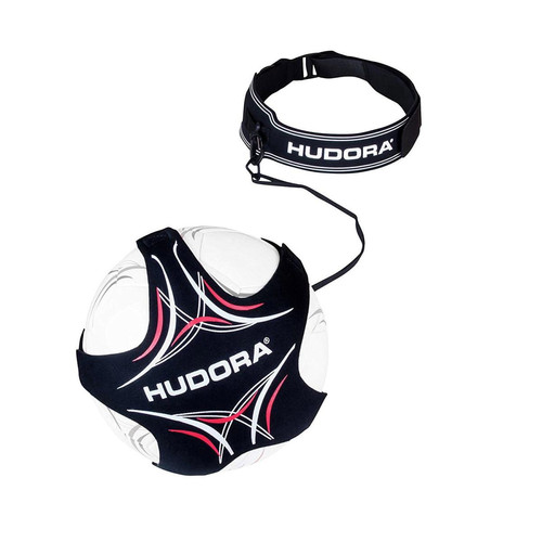 Hudora - Football Rebound Trainer Noir/Rouge Taille Unique Hudora  - Jeux de balles Hudora