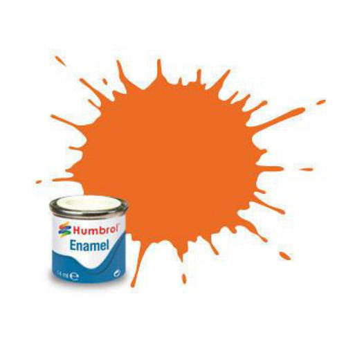 Humbrol - Peinture Maquette - 46 - Orange mat - Humbrol Humbrol  - Peinture humbrol