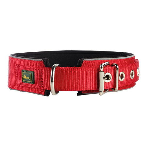 Hunter - Collier pour Chien Hunter Neoprene Reflect Rouge (39-46 cm) Hunter  - Marchand Zoomici