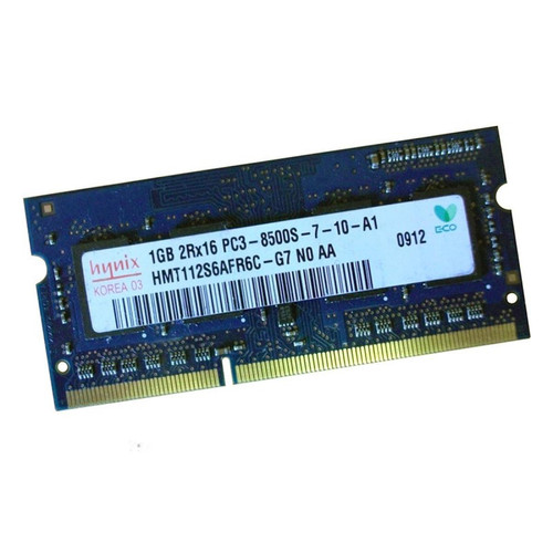 Hynix -1Go RAM PC Portable SODIMM Hynix HMT112S6AFR6C-G7 PC3-8500U DDR3 1066MHz CL7 Hynix  - Hynix