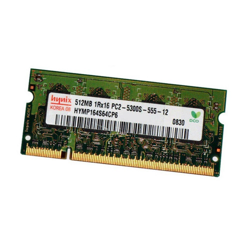 Hynix - 512Mo RAM PC Portable SODIMM HYNIX HYMP164S64CP6-Y5 AB-C DDR2 PC2-5300S 667MHz - Hynix