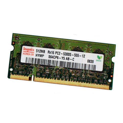 Hynix - 512Mo RAM PC Portable SODIMM HYNIX HYMP564S64CP6-Y5 AB-C DDR2 PC2-5300S 667MHz - Hynix