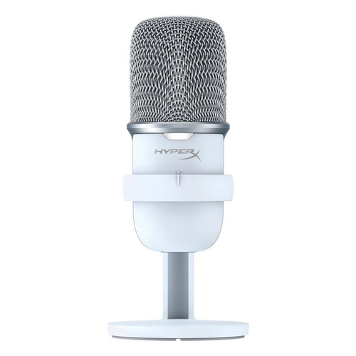Hyperx - SoloCast Blanc - Microphone PC