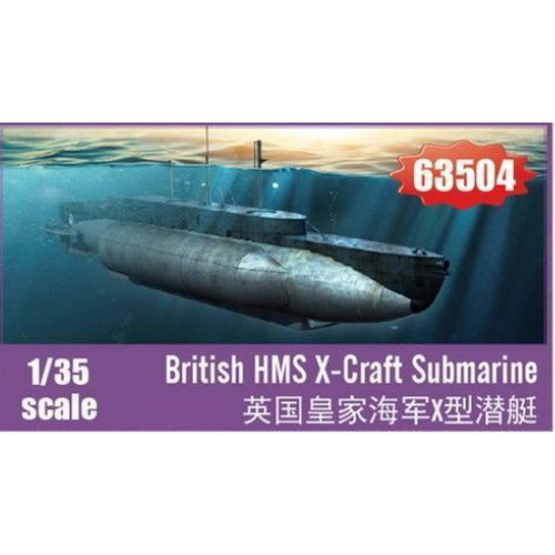 I Love Kit - British HMS X-Craft Submarine - 1:35e - I LOVE KIT I Love Kit  - Jouets radiocommandés