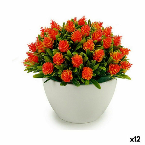 Ibergarden - Plante décorative Fleurs Plastique 14 x 12,5 x 14 cm (12 Unités) Ibergarden  - Décoration