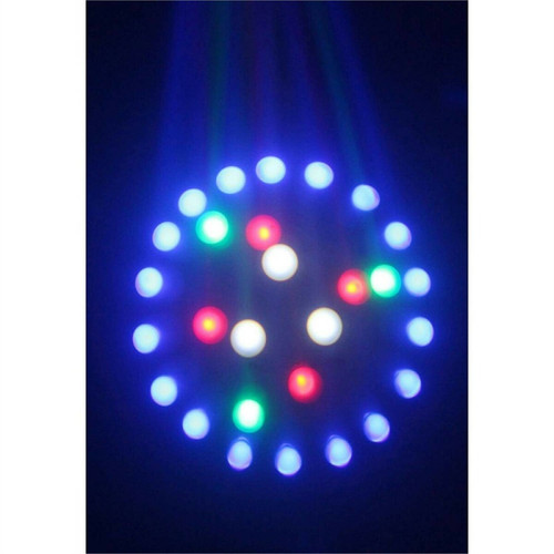 Ibiza Light Jeu de lumière effet MoonFlower à LED RVBBA - Ibiza Light LCM003-CLEAR
