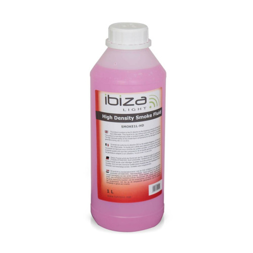 Ibiza Light - Liquide pour machine à fumée - IBIZA LIGHT SMOKE1L-HD - haute densité - 1L inclus Ibiza Light  - Machines à effets