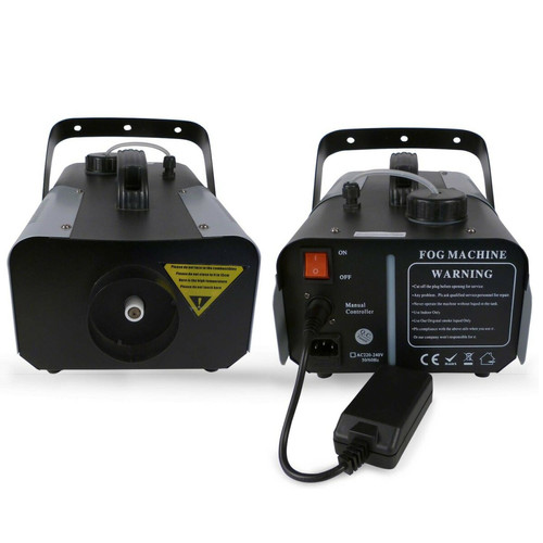 Ibiza Light Machine à fumée - 900W - Télécommande sans fil + Filaire - Ibiza Light LSM900W