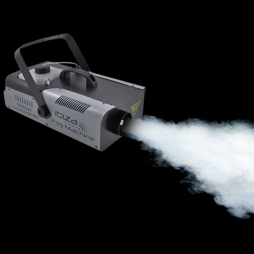 Ibiza Light Machine à fumée professionnelle programmable avec DMX - 1500W - LSM1500PRO