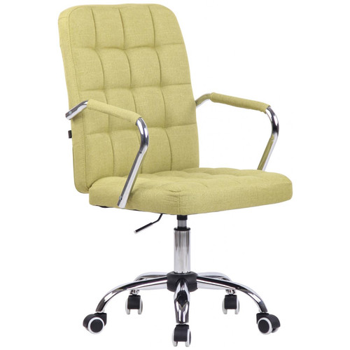 Icaverne - Chic Chaise de bureau reference Athènes tissu couleur vert - Chaise de bureau Chaises