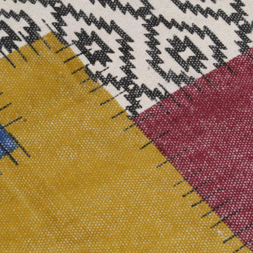 Icaverne - Icaverne - Petits tapis serie Tapis tissé à la main Coton 120x180 cm Imprimé Multicolore - Icaverne
