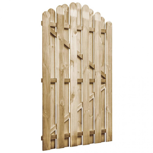 Icaverne - Icaverne - Portillons reference Portail de jardin Bois pin imprégné 100x150cm Design d'arche - Menuiserie