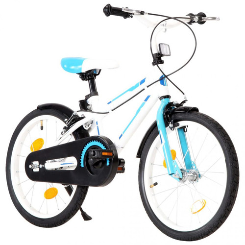 Icaverne - Icaverne - Vélos edition Vélo pour enfants 18 pouces Bleu et blanc - Vélo électrique