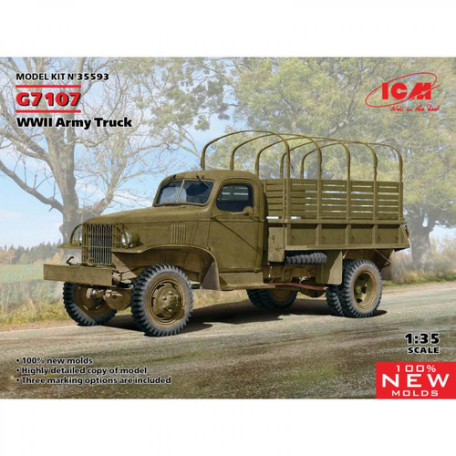 Icm - Maquette Camion G7107  Wwii Army Truck Icm - Camions