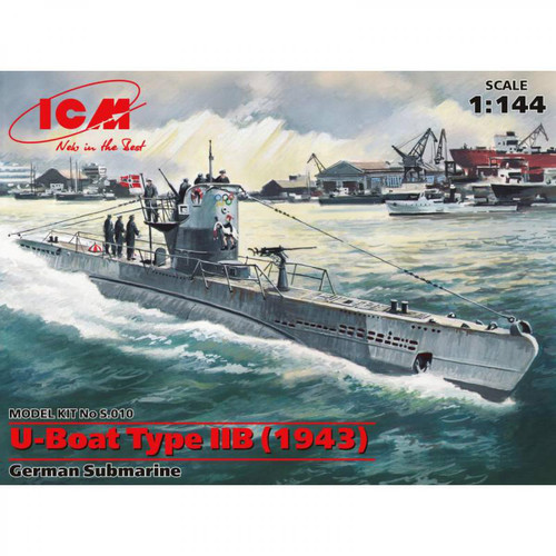Bateaux Icm Maquette Sous-marins U-boat Type Iib 1943