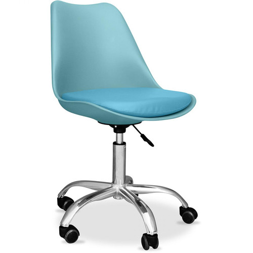 Iconik Interior - Chaise de bureau Tulip pivotante à roulettes Iconik Interior  - Chaise de bureau Chaises