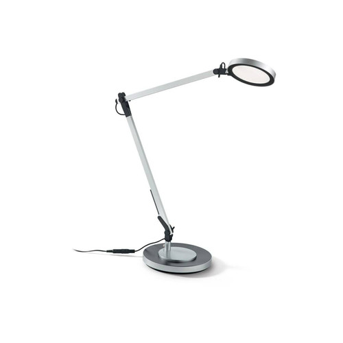 Ideal Lux - Lampe de table LED 1 lumière en aluminium Ideal Lux  - Maison Gris