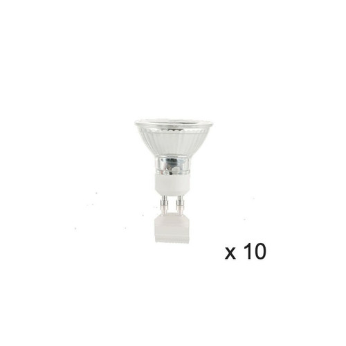 Ideal Lux - Ampoule (x10) 5W GU10 Transparent D5 108292 Ideal Lux  - Ampoules