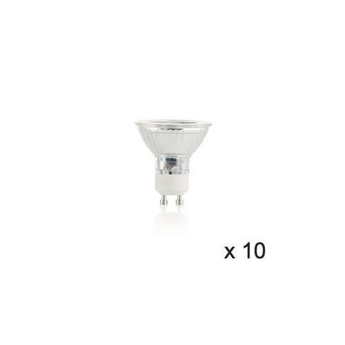 Ideal Lux - Ampoule (x10) 7W GU10 Transparent D5 224367 Ideal Lux  - Ampoules LED