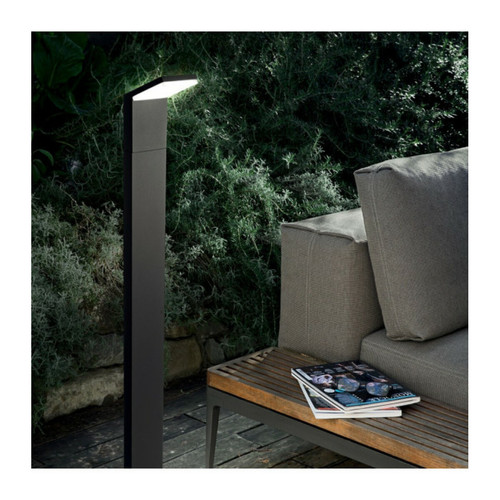 Ideal Lux - Borne d'extérieur LED 1 lumière anthracite IP54 Ideal Lux  - Eclairage extérieur de jardin
