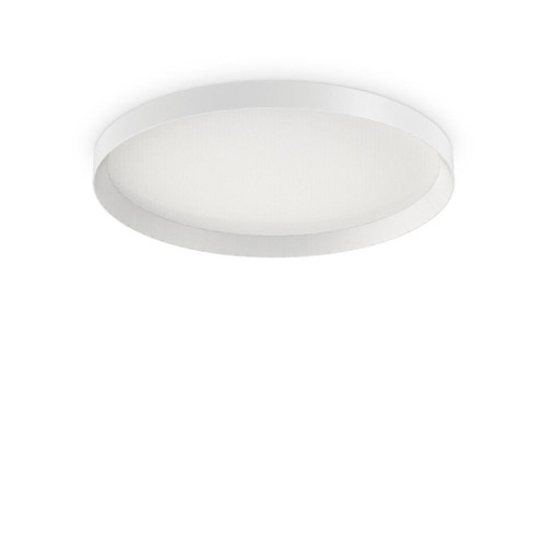 Ideal Lux - Décoratif Rond Simple Flush Blanc, 3000K - Ideal Lux