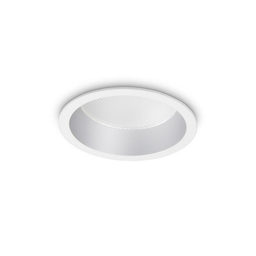 Plafonniers Ideal Lux Lampe encastrée à encastrer LED intégrée 10W pour intérieur blanc 4000K