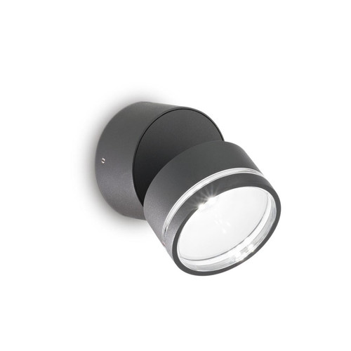 Ideal Lux - Spot Simple Rond Anthracite IP54 3000K - Ideal Lux