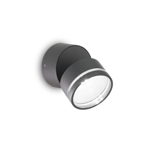 Spots Ideal Lux Spot Simple Rond Anthracite IP54 4000K