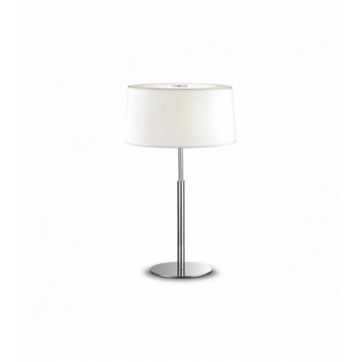 Lampes à poser Ideal Lux Grande lampe de table à 2 ampoules, blanc, E14