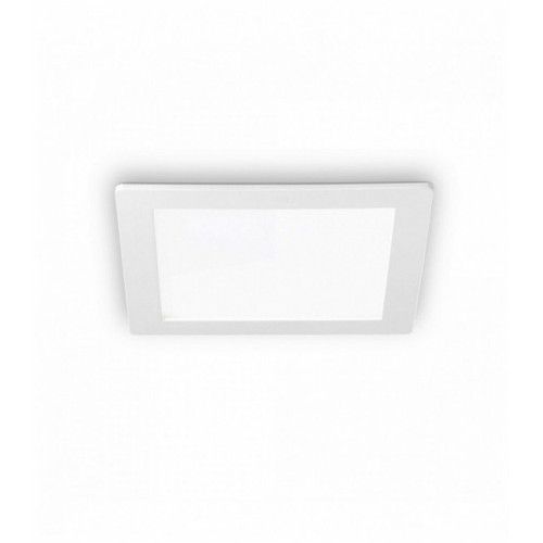 Ideal Lux - Spot encastré chaud carré à 1 ampoule LED blanc Ideal Lux  - Luminaires