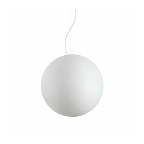 Ideal Lux - Suspension Carta Plastique blanc 1 ampoule 53cm Ideal Lux  - Luminaires Ideal Lux