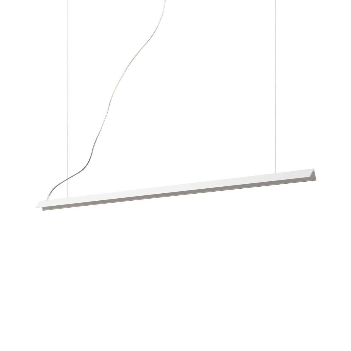 Suspensions, lustres Ideal Lux Suspensions V-Line 1x20W LED Blanc