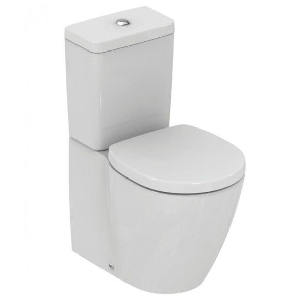 Broyeur WC Ideal Standard Déstockage - Ideal Standard - Pack WC cuvette sortie horizontale avec Abattant frein de chute Blanc - CONNECT SPACE