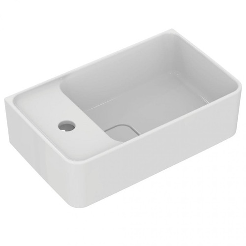 Lave main pour toilettes Ideal Standard Ideal Standard - Lave-mains Strada II 45 x 27 cm version gauche Blanc - T299501