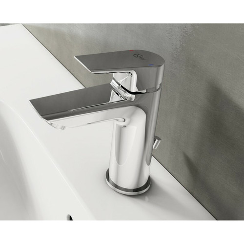 Ideal Standard - Robinet Mitigeur lavabo Tesi en Laiton Chromé IDEAL STANDARD A6558AA Ideal Standard  - Robinet de lavabo