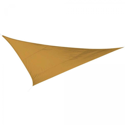 Voile d'ombrage Ideprice Toile d'ombrage triangulaire 5 mètres terracotta.