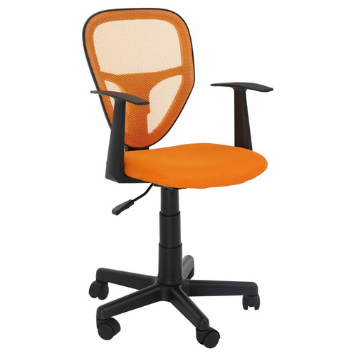 Sièges et fauteuils de bureau Idimex Chaise de bureau pour enfant STUDIO, orange