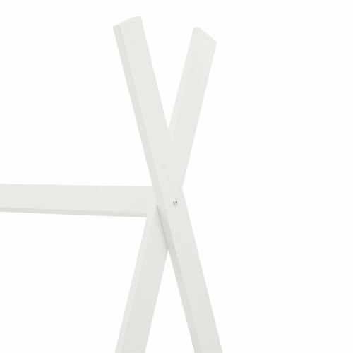Lit enfant Lit tipi ELIN, 90 x 200 cm en pin massif lasuré blanc