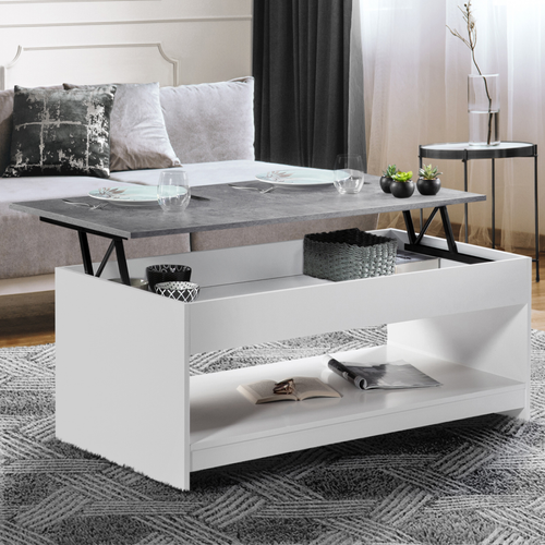 Idmarket - Table basse relev SOA béton Idmarket  - Table effet beton