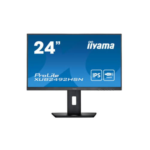 Iiyama - iiyama ProLite XUB2492HSN-B5 LED display 61 cm (24") 1920 x 1080 pixels Full HD Noir Iiyama  - Marchand Zoomici