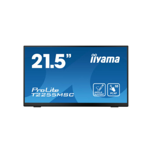 Iiyama - iiyama ProLite T2255MSC-B1 écran plat de PC 54,6 cm (21.5") 1920 x 1080 pixels Full HD LCD Écran tactile Noir Iiyama  - Ecran PC 0.5 ms