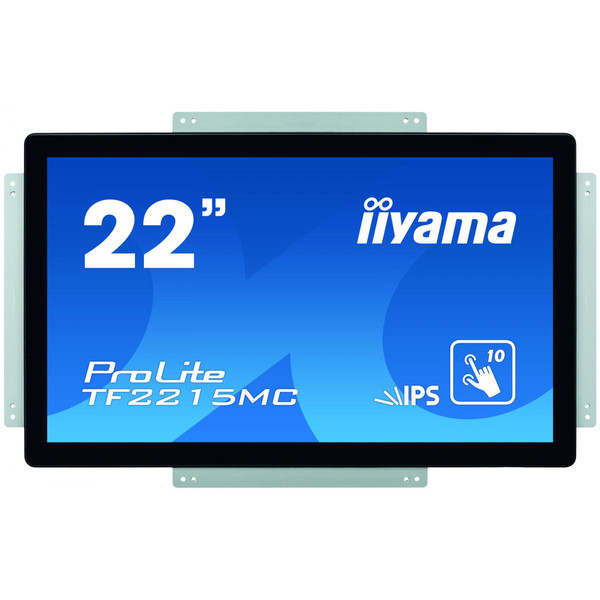 Moniteur PC Iiyama iiyama ProLite TF2215MC-B2 moniteur à écran tactile 54,6 cm (21.5") 1920 x 1080 pixels Plusieurs pressions Multi-utilisateur Noir