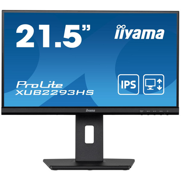 Moniteur PC Iiyama iiyama ProLite XUB2293HS-B5 écran plat de PC 54,6 cm (21.5") 1920 x 1080 pixels Full HD LED Noir