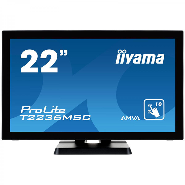 Moniteur PC Iiyama Ecran 21.5 pouces Full HD Prolite T2236MSC-B2