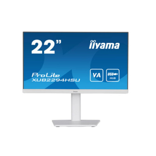iiyama ProLite écran plat de PC 54,6 cm (21.5") 1920 x 1080 pixels Full HD Blanc Iiyama