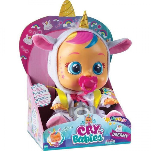 Imc Toys - CRY BABIES Poupon qui pleure Fantaisie Licorne - Imc Toys